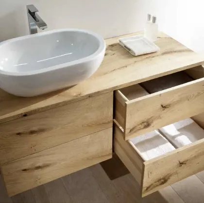 Mobile da Bagno So Wood 10 di Casa d'Oro